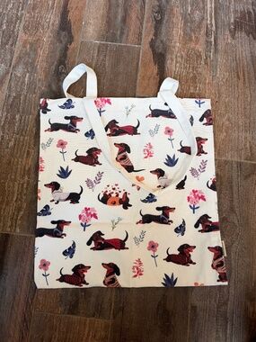 Canvas zip up Dog bag